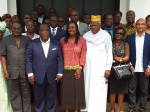 Côte d'Ivoire: Banny invite ses «compagnons» à  garder le cap pour les échéances électorales à  venir