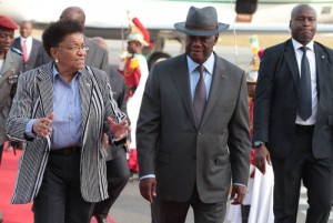 Côte d'Ivoire: Depuis Guiglo, Ouattara et Sirleaf ne veulent plus de mandats présidentiels