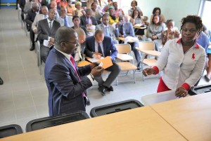 Gabon: Mme Clara Nzaou Moussiali, première bénéficiaire des logements sociaux