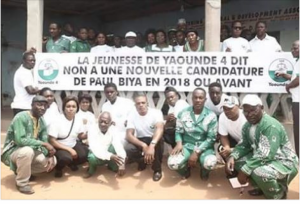 Cameroun: Fête de la jeunesse, des jeunes disent «Non» à  la candidature de Biya