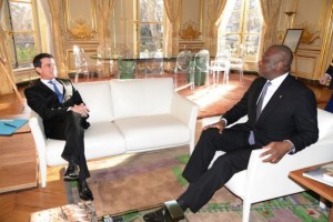 Côte d'Ivoire: Après Cazeneuve, Hamed Bakayoko reçu à  Matignon