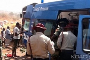 Nigeria: 18 personnes mortes brûlées dans un accident près de Bauchi