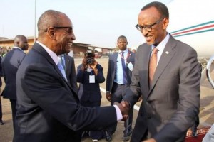 Guinée: En visite à  Conakry,  Paul Kagame accueilli par son homologue Alpha Condé