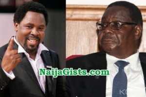 Malawi:  TB Joshua annonce la mort du Président Mutharika avant le 1er Avril