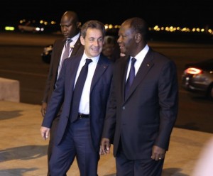 Côte d'Ivoire: Sarkozy est arrivé à  Abidjan pour une visite privée de 48 heures