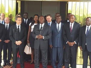 Côte d'Ivoire: Abidjan, Nicolas Sarkozy exprime sa compassion au peuple ivoirien et affirme que le pays connait sa renaissance