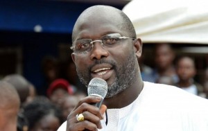 Liberia: L'ex ballon d'or George Weah certain de gagner la présidentielle de 2017