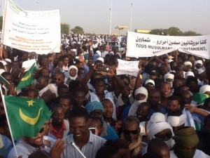 Mauritanie: Les descendants d'esclaves noirs ont marchés pour réclamer des droits civiques