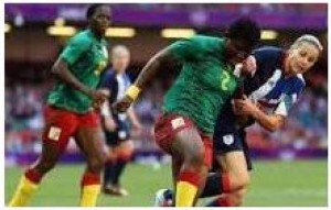 Cameroun : Coupe du monde militaire de football féminin, jour du match Cameroun-France à  Vannes ce samedi