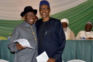 Nigeria: Buhari élève Jonathan pour la présidentielle 2015