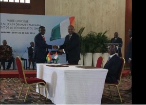 Côte d'Ivoire-Ghana: Convention  entre Abidjan et Accra pour la réhabilitation du Pont Elubo-Noé