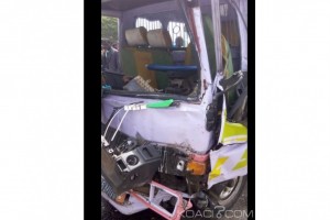 Côte d'Ivoire: 2 minicars entrent en collision  à  Abobo ,1 mort et 4 blessés graves