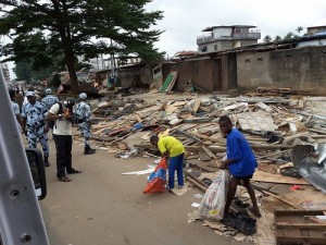 Côte d'Ivoire : «Ouloto buldozer» fait le ménage à  Adjamé