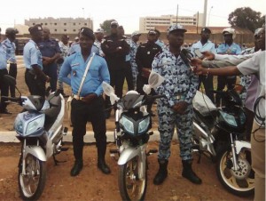 Côte d'Ivoire: Des engins pour les policiers de Bouaké après le pillage du commissariat