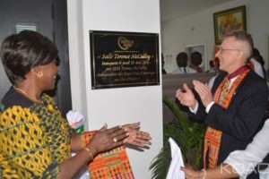 Côte d'Ivoire: La salle de conférence de la Nouvelle Pharmacie de la Santé Publique, portera le nom du désormais ex ambassadeur des USA