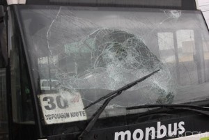 Côte d'Ivoire: Déguerpissement à  Adjamé, la Sotra une nouvelle fois victime des vandales, 2 bus saccagés