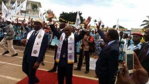 Cameroun: Scènes de déification du président Paul Biya à  Kribi