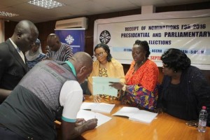 Ghana: Candidatures à  la présidentielle 2016, 11 candidats provisoirement enregistrés, clôture ce vendredi