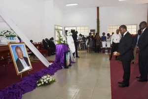 Côte d'Ivoire: Levée de corps  et Inhumation de M. Antoine Iritié Kalou