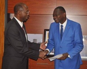 Côte d'Ivoire:  Un groupe américain intervenant dans le domaine du transport aérien reçu en audience par  Gaoussou Touré