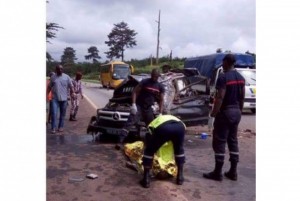 Côte d'Ivoire: Grave accident sur l'autoroute du nord, 2 morts et 3 blessés graves