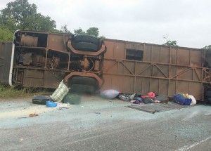 Côte d'Ivoire: Un convoi de chrétiens fait un double tonneau, 4 morts