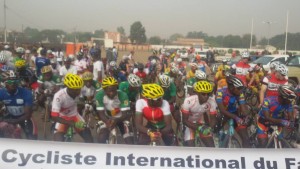 Burkina Faso: Départ du Tour du Faso à  la place de la Nation