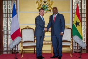 Ghana-France: Visite du PM Valls, lutte contre le terrorisme et les affaires abordées
