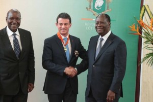 Côte d'Ivoire-France: Pour Valls décoré une nouvelle fois, Ouattara a beaucoup fait pour la réconciliation
