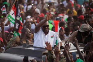 Ghana:  Précampagne, Mahama veut des doigts intacts pour le vote, condition d'accréditation