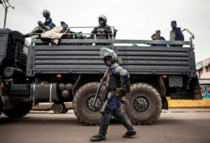RDC: Une vingtaine d'étudiants blessés dans les affrontements avec la police