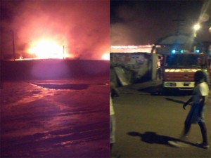 Côte d'ivoire: Grave incendie dans la commune de Yopougon, la paroisse St Marc en feu