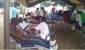Côte d'Ivoire: Bouaké, des  étudiants PDCI  donnent un peu de leur sang