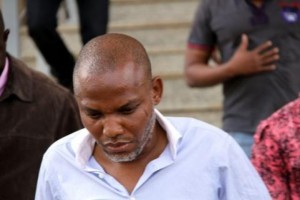 Nigeria:  Le leader indépendantiste biafrais Nnamdi Kanu maintenu en prison