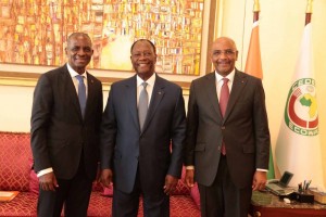 Côte d'Ivoire: Chez Ouattara avec Diagou, Ackah annonce l'ouverture de nouveaux chantiers dans les semaines et mois à  venir