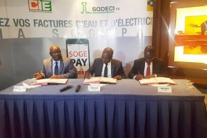Côte d'Ivoire: Nouveau mode de paiement des factures, la CIE et la SODECI innovent à  travers un partenariat avec la SGBCI