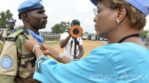 Côte d'Ivoire: ONUCI, 650 casques bleus Nigériens quittent le pays