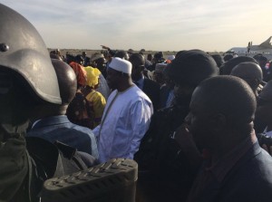 Gambie: Le Président Adama Barrow est arrivé à  Banjul en provenance du Sénégal