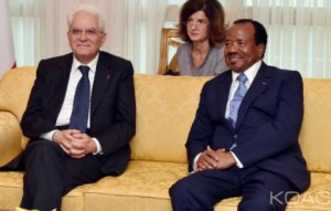 Cameroun: Paul Biya en visite d'Etat en Italie du 20 au 22 mars