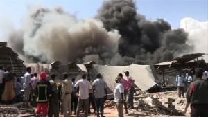Somalie: Le  principal  marché de  Mogadiscio en fumée, 3 morts et plusieurs blessés