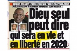 Côte d'Ivoire: 2020, Joël N'Guessan laisse planer une mort de Guillaume Soro