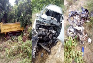 Bénin: Un camion de gravier dérape et fait deux morts et 3 blessés graves