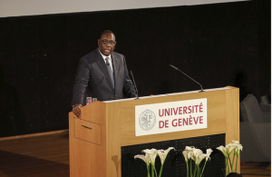 Sénégal: Développement de l'Afrique, Macky Sall cite le Colonel Kadhafi, en exemple