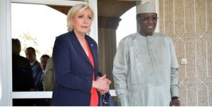 Tchad: En déplacement à  Ndjamena, Marine Le Pen s'engage à  mettre un terme à  la politique de la « Françafrique » si elle accède au pouvoir