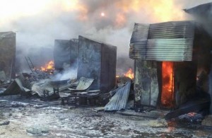 Burkina Faso: Le marché du site de réfugiés de Goudebo consumé par un incendie