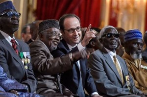 Afrique: Hollande a réintégré solennellement 28 tirailleurs sénégalais dans la nationalité française