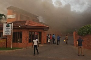 Ghana: L'hôtel Coconut Groove ravagé en partie par un incendie