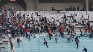 Tunisie:  Violences lors d'un match de Football, des supporters et des  policiers blessés