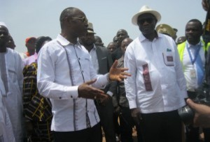 Côte d'Ivoire: Le ministre des sports et loisirs Amichia François a inauguré un complexe sportif à  M'Bengué (nord pays)