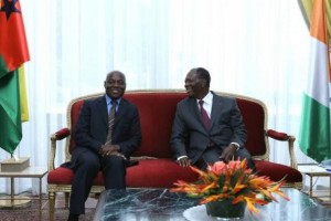 Côte d'Ivoire: Palais Présidentiel, entretien entre Ouattara et Vaz, aucune déclaration officielle